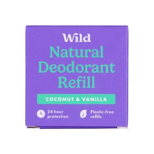 Wild Natural Deodorant Refill - Coconut & Vanilla