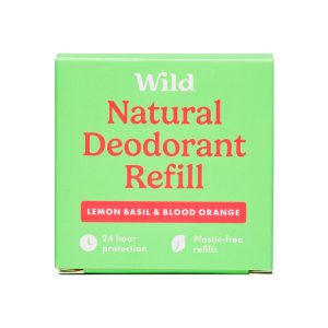 Wild Natural Deodorant Refill - Lemon Basil & Blood Orange